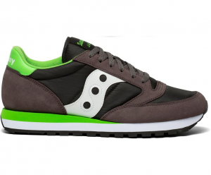 SCARPA UOMO SAUCONY JAZZ S2044-619 GREY/LIME