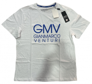 T-SHIRT GIAN MARCO VENTURI AU25033 BIANCO