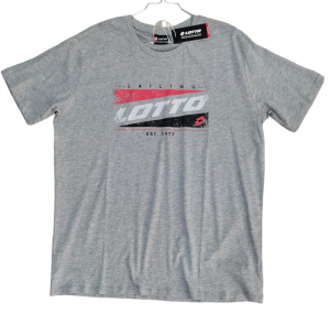 T-SHIRT LOTTO 436040 GREY MELANGE