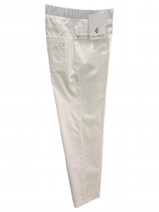 PANTALONE CARLA FERRONI 15030 BIANCO