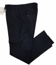 PANTALONE TIEMME PURA LANA GREY D/4 BLU