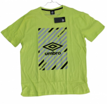 T-SHIRT UMBRO UBW10346B FLUO.YELLOW/BLACK