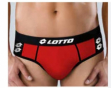 SLIP LOTTO LS1297 ROSSO